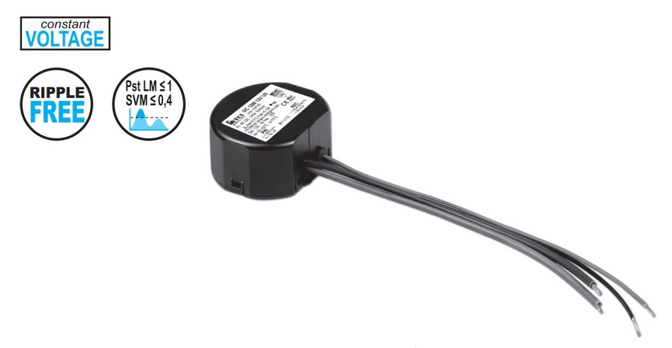 18 W konstantā sprieguma barošanas avots, 24 V 0,5 A 122742