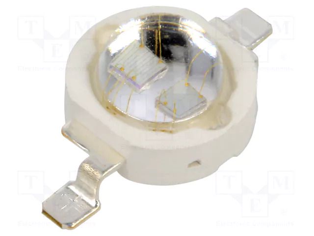 LED; UV; 125°; 1500mA; 6W; 410÷420nm; 3.5÷4VDC; SMD; Front: convex OPTOSUPPLY OSV6XDE5D1E