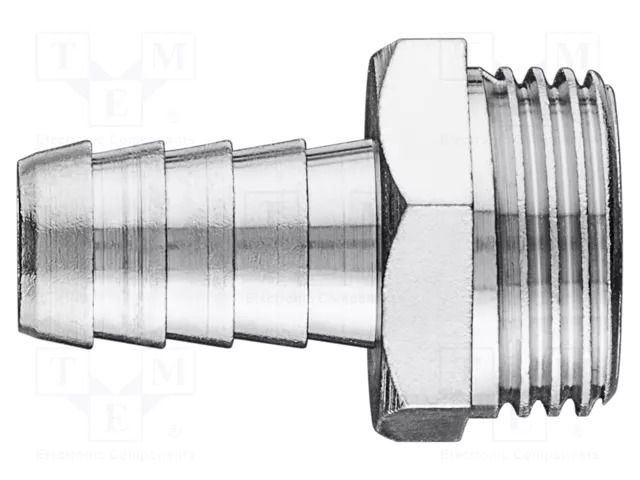 Plug-in nozzle; brass; Pneumatic connection: 12mm; Thread: 1/2" NEO TOOLS NEO-12-618