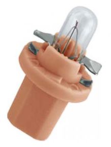 Spuldze PHILIPS 12V 1.5W B8.5d korpuss brūns 12637 4013790141057