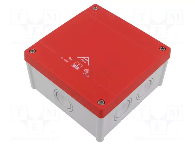 Enclosure: junction box; X: 127mm; Y: 127mm; Z: 70mm; IP66; grey; ABOX SPELSBERG ABOX-060-L/SB