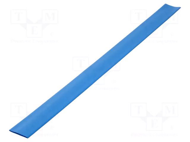 Heat shrink sleeve; glueless; 2: 1; 38.1mm; L: 1m; blue; polyolefine TASKER GTM3819B