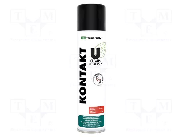 Cleaning agent; KONTAKT U; 300ml; spray; can; Signal word: Danger AG TERMOPASTY U-300ML