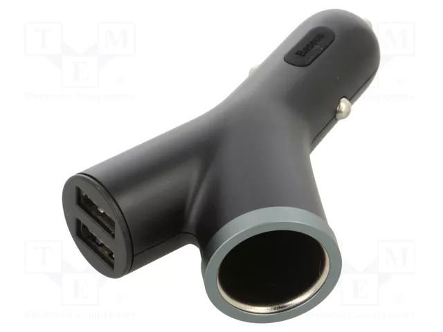USB power supply; car lighter socket x1,USB A socket; 40W; 5A BASEUS CCALL-YX01