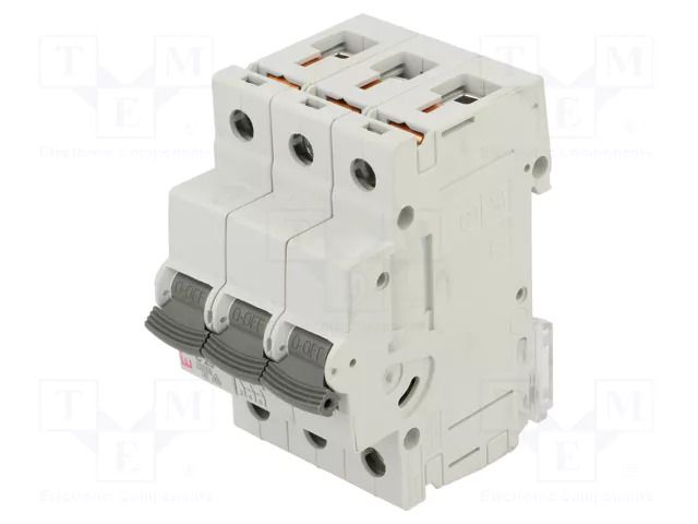 Circuit breaker; 230/400VAC; Inom: 25A; Poles: 3; Charact: C; 10kA ETI POLAM 001901332
