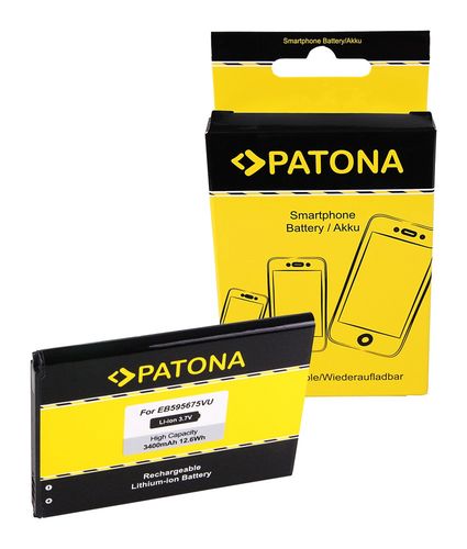 PATONA Battery f. Samsung EB595675LU GT-N719 Galaxy Note 2 GT-N7100, PATONA 3021 4260317093270