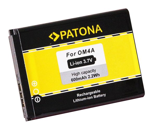  PATONA Battery f. Motorola WX160, WX180, WX260, WX280, WX308, WX390, WX395, EX210, EX211, Gleam, Gleam Plus OM4A, SNN1218K, PATONA 3106 4055655117463