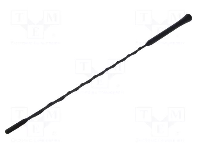 Antenna mast; car top,automotive,external; 410mm; M6; AM,DAB,FM MTA 7551040