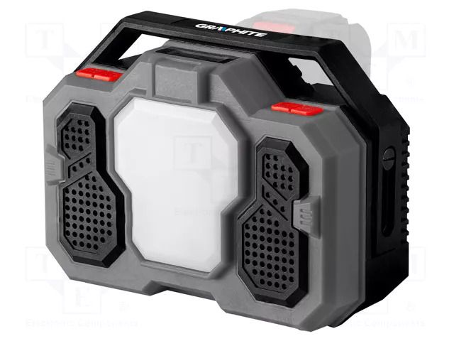 Radio; 6W; 18VDC; Energy+; Bluetooth,FM GRAPHITE 58GE104