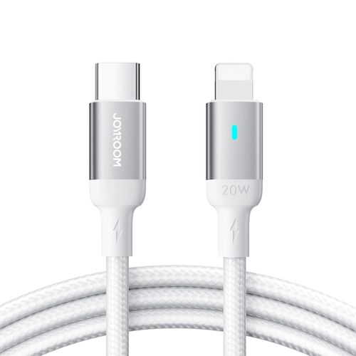 Joyroom Extraordinary Series A10 Lightning / USB-C PD 20W cable 1.2 m - white, Joyroom 6956116720100 6956116720100