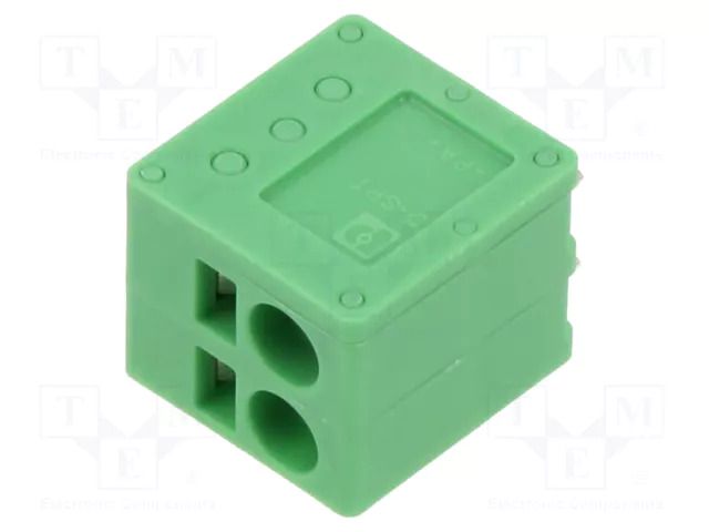 Connector: PCB terminal block; 24A; 400V; PIN: 2; spring clamp PHOENIX CONTACT SPT2.5/2-V-5.0