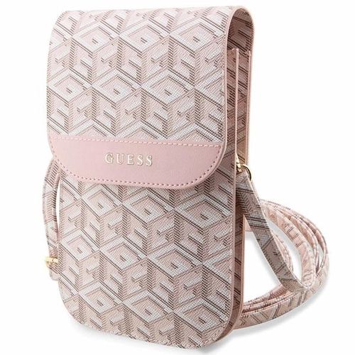 Guess Handbag GUWBHGCFSEP pink/pink GCube Stripe, Guess 3666339112769 3666339112769