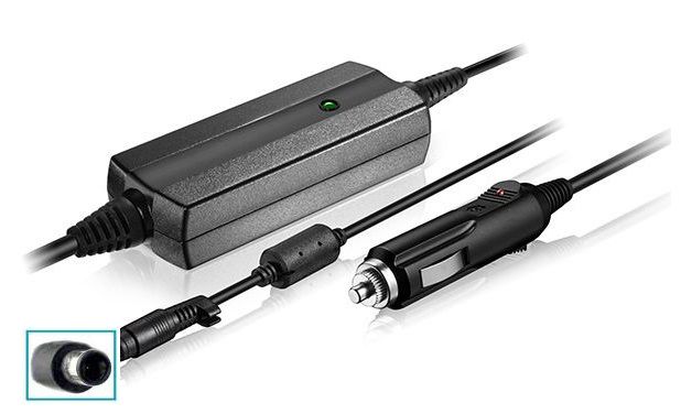 Auto lādētajs datoram DC/DC 11-15V/19.5V 4.62A, 7.4x5.0mm + centrs, DELL DCDEL19.5V4.62A7450 4772081000908