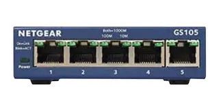 ENET SW, UNMANAGED GBIT, RJ45X5 GS105NA.