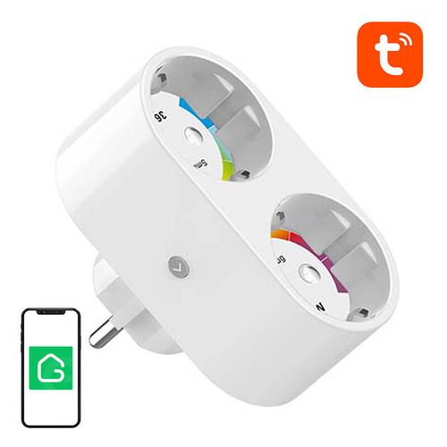 Dual smart plug WiFi Gosund SP211 3500W, Tuya, Gosund SP211