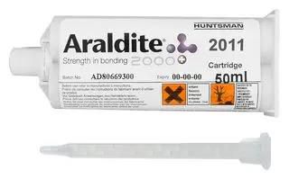 ADHESIVE, EPOXY-2, 50ML, YEL, CARTRIDGE ARALDITE 2011 50ML