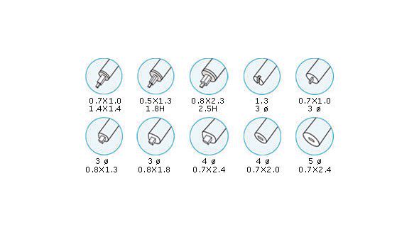Skrūvgriezņu komplekts Pro'sKit 10gab. 1PK-A001 4710810382147
