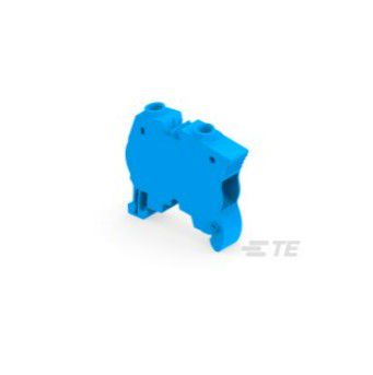Gnybtas, varžtinis, mėlynas, 10mm, 2 pozīcijas, montuojamas ant DIN bėgelio ENTRELEC 1SNK510020R0000
