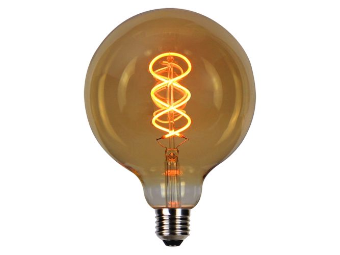 LED spuldze E27 4W 1800K 210lm 220-240V FILAMENT G125 GLOBE RETRO VINTAGE GOLD DIMMABLE LED line PRIME 202375 5905378202375