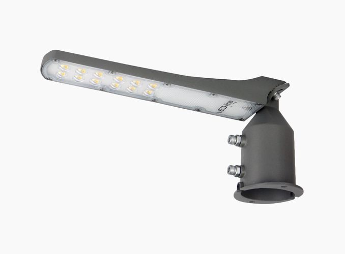 Ielu gaismeklis LED 230V 30W 3 000lm, 140° x 70° 4000K, pelēks, FLAMINGO, IP65, IK08 203785 5905378203785