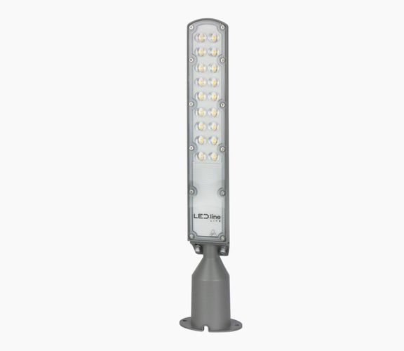 Ielu gaismeklis LED 230V 50W 5 000lm, 140° x 70° 4000K, pelēks, FLAMINGO, IP65, IK08 203792 5905378203792
