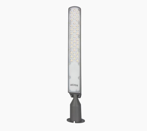 Ielu gaismeklis LED 230V 100W 10 000lm, 140° x 70° 4000K, pelēks, FLAMINGO, IP65, IK08 203808 5905378203808
