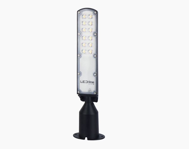 Ielu gaismeklis LED 230V 30W 3 000lm, 140° x 70° 4000K, melns, FLAMINGO, IP65, IK08 203815 5905378203815