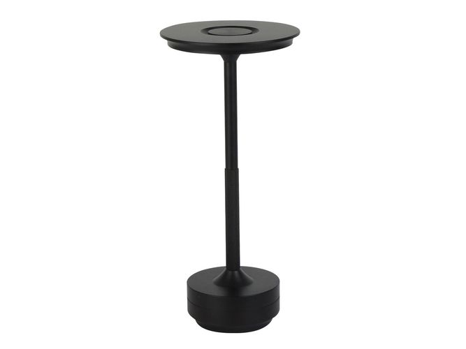 Uzlādējama galda lampa CAMELIA 2,5W 250lm CCT 2700K-6000K melna 4Ah USB C tipa 204423 5905378204423