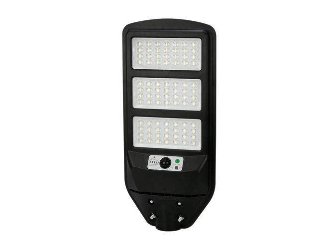 LED prožektors ar saules paneli un kustības sensoru SUNSTREET 1300lm, 8000mAh, 6000K, 140x80°. 211322 5905378211322