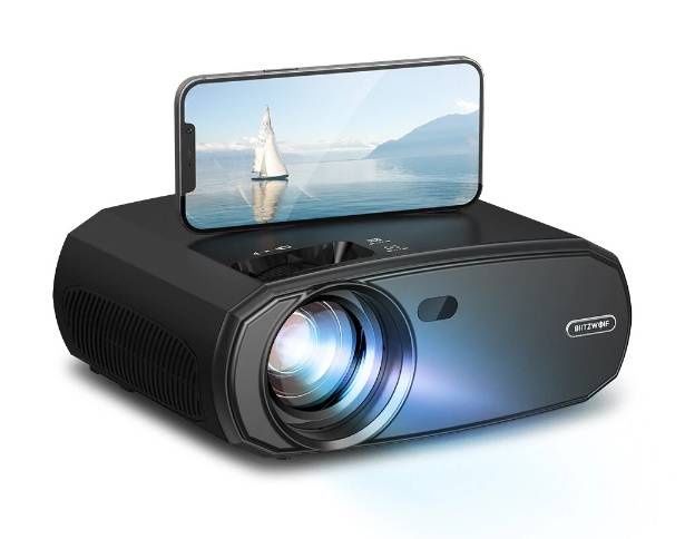 Projector BlitzWolf BW-VP13 Full HD 1920x1800P WiFi (black), BlitzWolf BW-VP13 EU