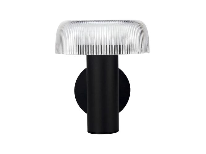 Saules sienas lampas 3000K 170lm 2Ah USB-C apaļš IP54 melns PRIME 217577 5905378217577