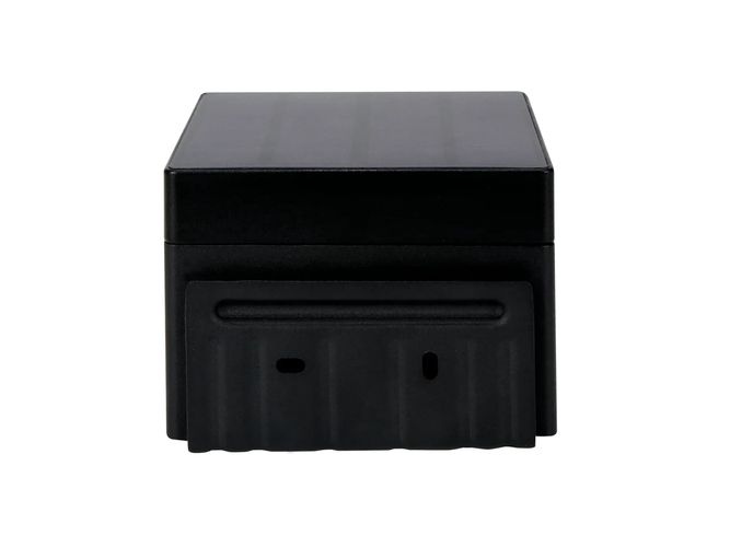 Saules sienas gaisma 3000K 220lm 2Ah USB-C Square IP54 Black PRIME 217591 5905378217591