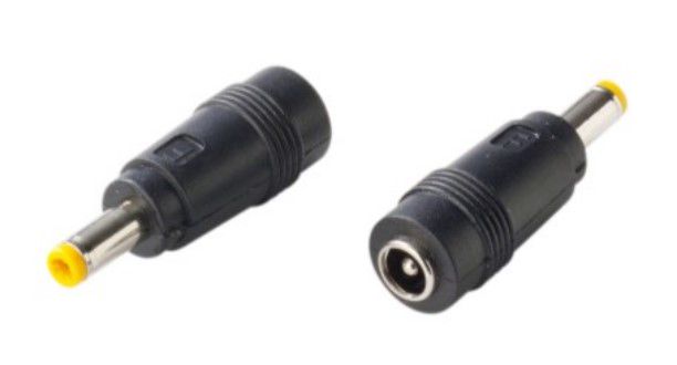 Pāreja barošanas avota izejai DC 2.5/5.5 - 2.1/5.5 mm DC/AD-2.1-2.5/5.5M