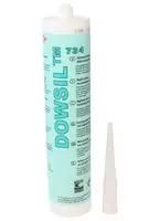 RTV SILICONE, 734, CLEAR, 310ML 734 CLEAR 310ML