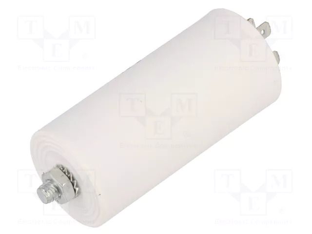 Capacitor: polypropylene; motors, run; 25uF; 450V; Ø42x95mm; ±5% SR PASSIVES CBB60E-25/450