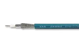 COAXIAL CABLE, HD MINI, BLUE, 100M 278-775-000