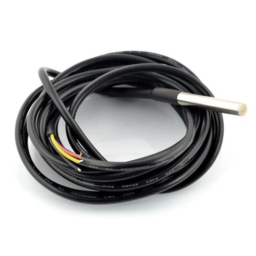 Waterproof probe with temperature sensor DS18B20 - 10m SES-04591 5904422332945