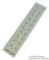 LABELS, GND, BLK ON WHT, 12.5MM, PK10 PESS-A-ES