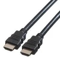 CABLE, HDMI A PLUG-PLUG, BLACK, 1M 11.04.5571