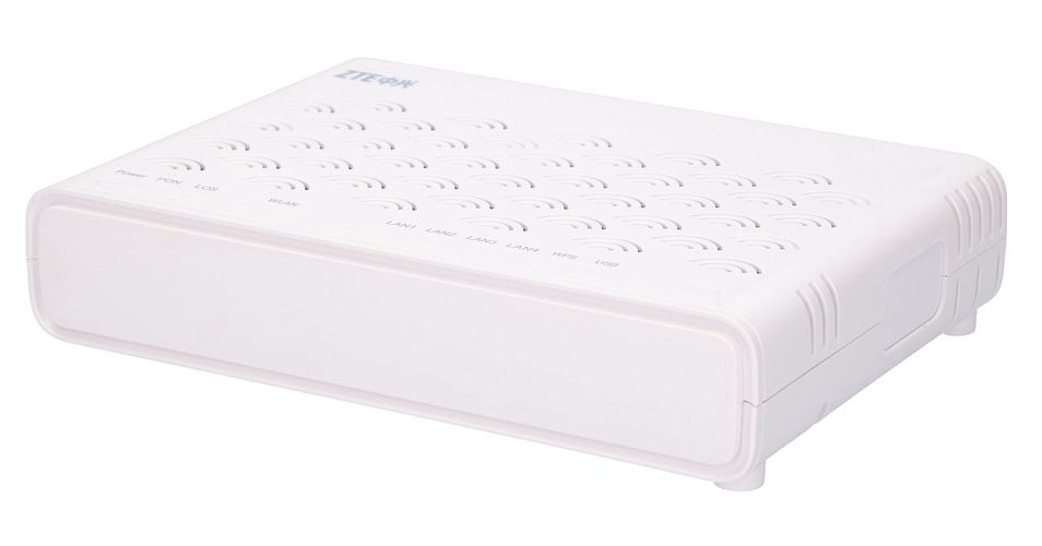 ZTE F600W | ONT | WiFi, 1x GPON, 4x RJ45 100Mb/s, 1x USB, ZTE ZTE F600W 5907207226279