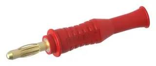 CONN, BANANA, PLUG, 36A, SOLDER, RED 72-13680