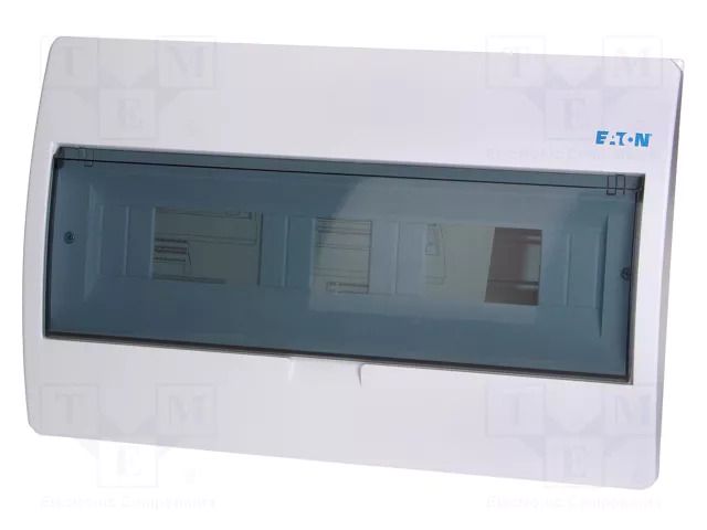 Enclosure: for modular components; IP40; plaster embedded; white EATON ELECTRIC BC-U-1/18-ECO