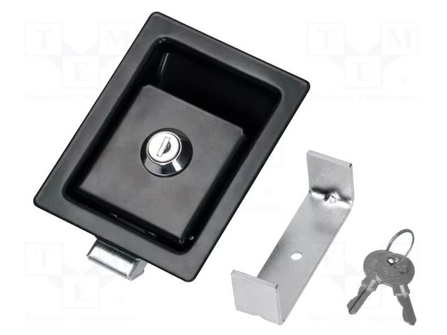 Lock; steel; Clos.lever operation dp: 12.7mm; zinc; W: 127mm RST ROZTOCZE 2.511.001