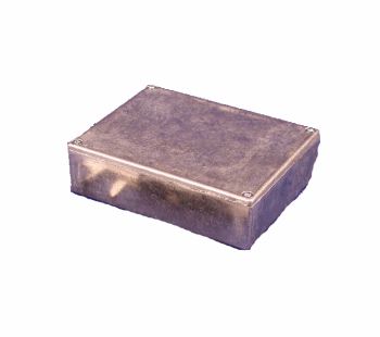 Alumīnija korpuss 120x95x30mm pelēks HAMMOND 29830PSLA 623980845203