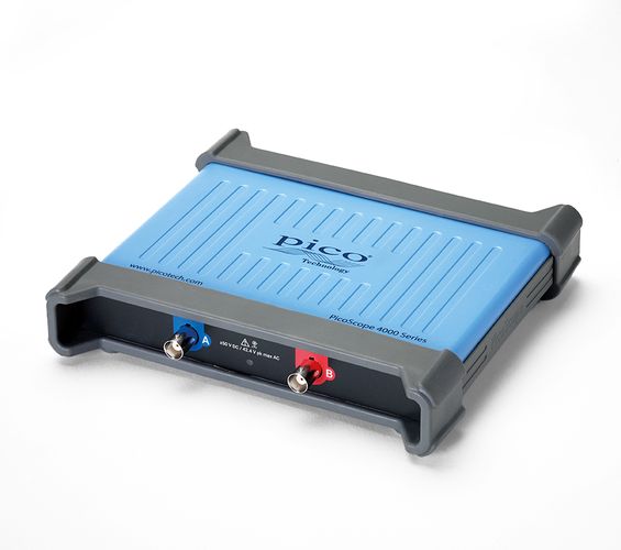 PicoScope 4224A 2-kanālu 20 MHz osciloskopa komplekts ar 2 TA375 zondēm, Pico Technology PQ288