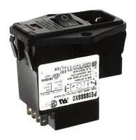 IEC FILTER, STANDARD, 10A, 250VAC, QC PE0SSSSX0