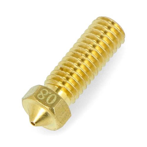 Printer nozzle 0,8mm - filament 1,75mm - brass AMS-20128 5904422349196