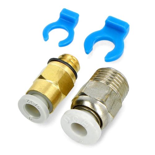 Set of two Creality pneumatic connectors - 2.5mm and 4mm CRL-20647 6977726810326