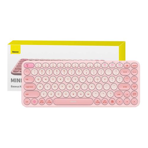 Baseus K01A Wireless Tri-Mode Keyboard Baby Pink, Baseus B00955503413-00