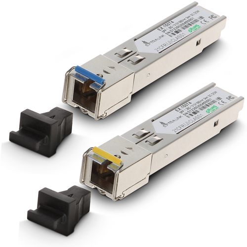 Extralink SFP 1.25G | SFP WDM Module | 1,25Gbps, 1310/1550nm, single mode, 3km, SC, DOM, pair, dedicated for HP/Aruba, EXTRALINK EX.15074 5903148915074